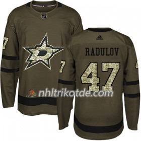 Dallas Stars Trikot Alexander Radulov 47 Adidas 2017-2018 Camo Grün Authentic - Herren